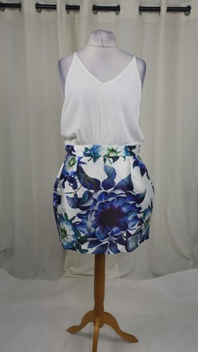 Paris kleid blumenmuster - kleid,