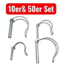 Rohrklappstecker Stahl