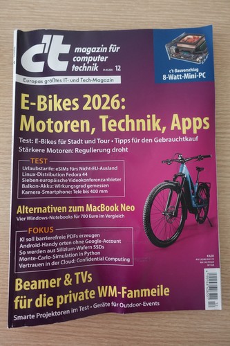 Magazin für computer - ct,