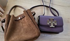 2x Tory Burch Tasche Bordeaux