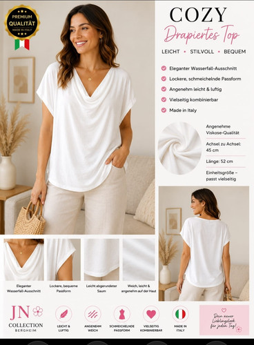 Cozy damen wasserfall - cozy,