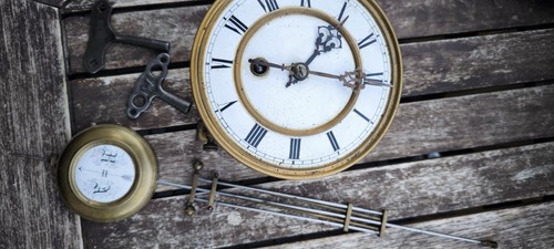 Antikes uhrenwerk wanduhr - antikes,