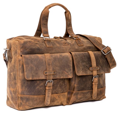 Almadih leder reisetasche - leder,