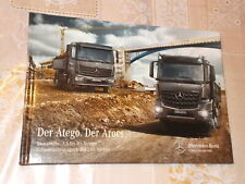 Der Atego , Der Arocs , Bauverkehr 7,5 bis 41 Tonnen , Schwerlastverkehr 250 Ton