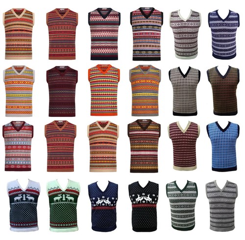 Herren tank top fair isle - herren,