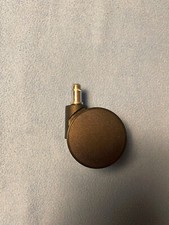 HJH Teppichrollen für Bürostuhl Stift 11 mm / Rolle 60 mm gebremst 5 Stück