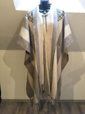 Poncho aus Mexiko (100% Schafwolle)
