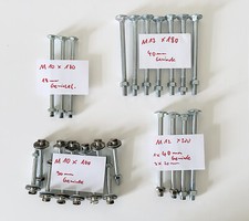 M Schloßschrauben M12 & M10 Konvolut