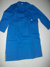 Langarm Herren Kittel Berufskittel  Arbeitskittel  blau Versch. Größen  NEU