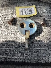 1 VINTAGE NÄHMASCHINENSCHRANK KOPF STIFT SCHARNIER 2 SCHRAUBEN, STAHLOPTIK, Liste 165