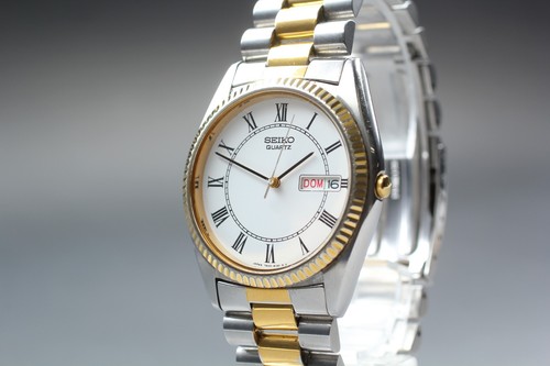 Seiko 7n43 8110 quartz roman - seiko, 7n43-8110