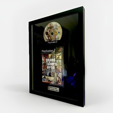 GTA San Andreas (PS2) im Bilderrahmen | Deko für Gamer | Kein Lizenzprodukt