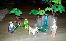 Playmobil Einhorn Elfen Fee Feen Elfengarten tolles Set Rarität wie neu TOP Zust