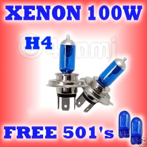 100w ice weiss blau tönung - 100w,