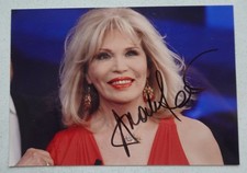 Amanda Lear Original Autogramm Sängerin Schauspielerin Künstlerin signiert rar