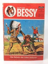 Bastei Comic Bessy Nr.  16  der Schatz der toten Indianer  60er Jahre / mit Name