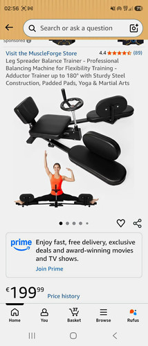 Muscleforge beinspreizer - muscleforge,