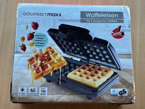 Gourmetmaxx waffeleisen 750w - 750w, 2