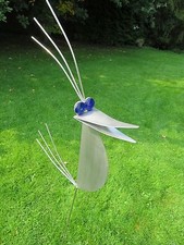 Edelstahl Vogel / Garten