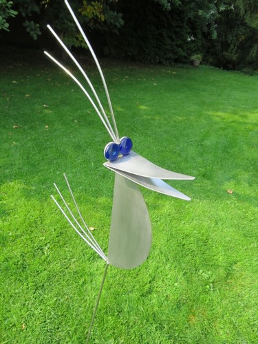Edelstahl vogel garten - edelstahl,