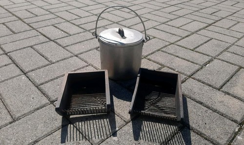 Ddr aluminium eimer 2 - aluminium, &