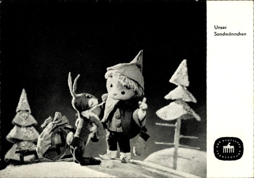 Unser sandmännchen hase - ak,