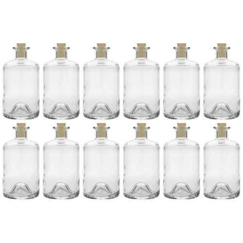 12x 500ml glasflasche glas - 12x,