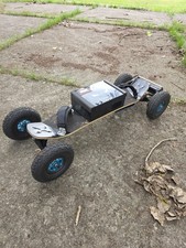 Offroad Longboard Elektro Longboard 9" Räder 7000 W Elektro Skateboard