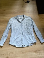 hellblaue Bluse mit langem Arm in Größe 42 - von Marc O'Polo