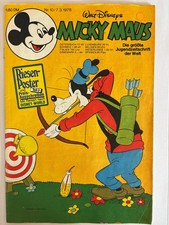 Micky Maus 1978 Heft 10 Walt Disney 07 03 1978