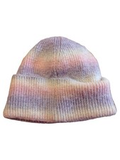 Zwillingsherz Damen Mütze Beanie Mehrfarbig Farbenfroh Strickmütze