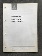 INDEX GE42/GE65 "Revolverkopf