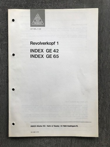 Index ge42 ge65 revolverkopf - ge42/ge65, "revolverkopf