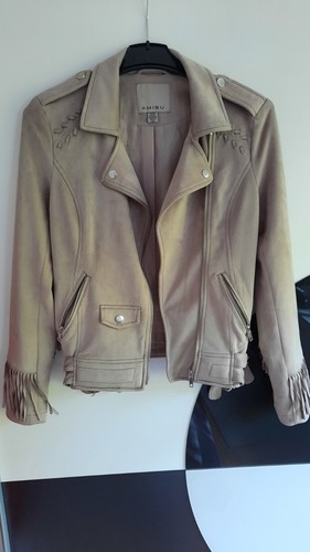 Amisu damen lederimitat - lederimitat, jacke