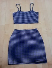 2-Teiler Top und Rock H&M lila