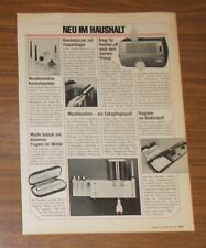 Seltene Werbung | Review vintage BRAUN DENTAL Munddusche 1979