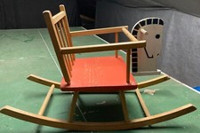 Schauckelpferd Holz DDR