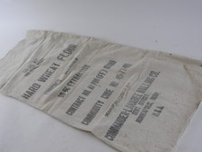 alter Mehlsack aus Segeltuch