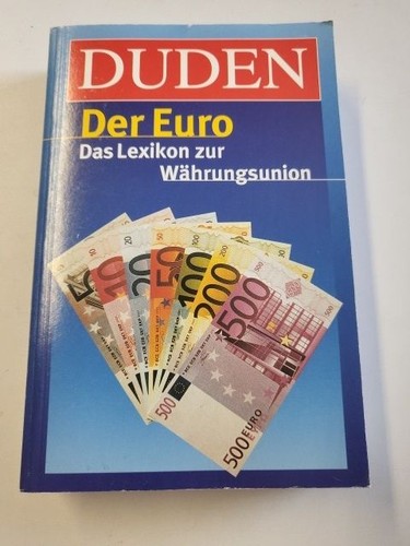 Duden der euro das - duden,