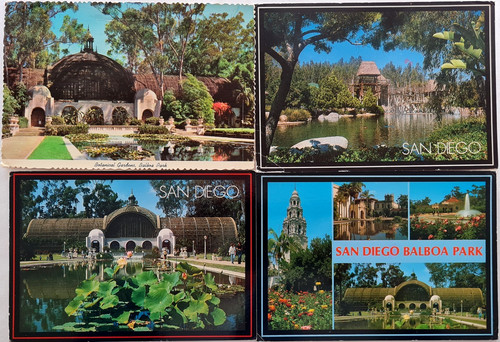 Postkarten lot san - postkarten, diego