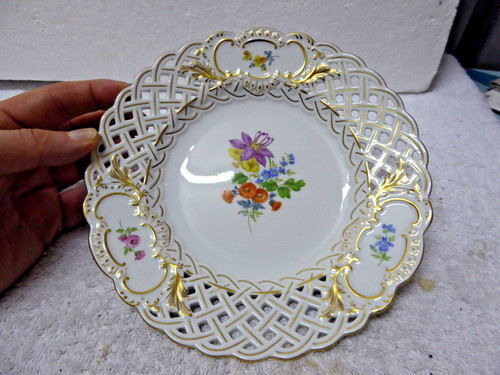 Meissen blumen gold - meissen,