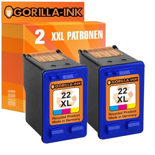 Drucker patrone für hp - 2x, drucker-patrone
