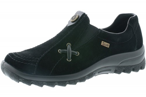 Rieker tex damen leder slipper - damen,