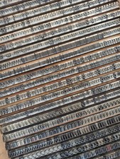 Bleischrift - Berthold mager