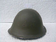 ALTER STAHLHELM ENGLAND 50er Jahre Militär ARMY HELM MOTORRAD CHOPPER ARMY  
