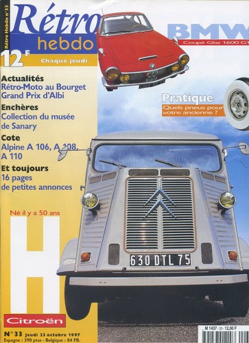 Retro hebdo 10 1997 - hebdo, 23.10.1997