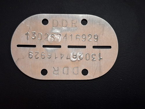 Ddr nva erkennungsmarke - ddr,