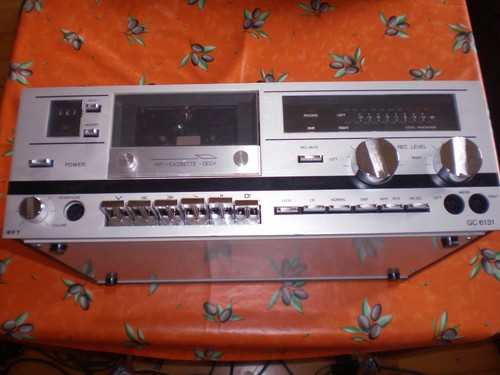 Rft kassettendeck 6131 hifi - kassettendeck,