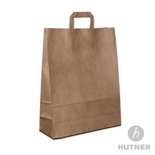 Papiertüten braun 32+12x40 cm
