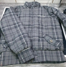 Grau bunt karierte - grau/bunt, winterjacke